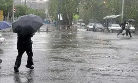 رگبار و رعد و برق در ۱۲ استان/ احتمال خیزش «گرد و خاک» در نیمه شرقی کشور