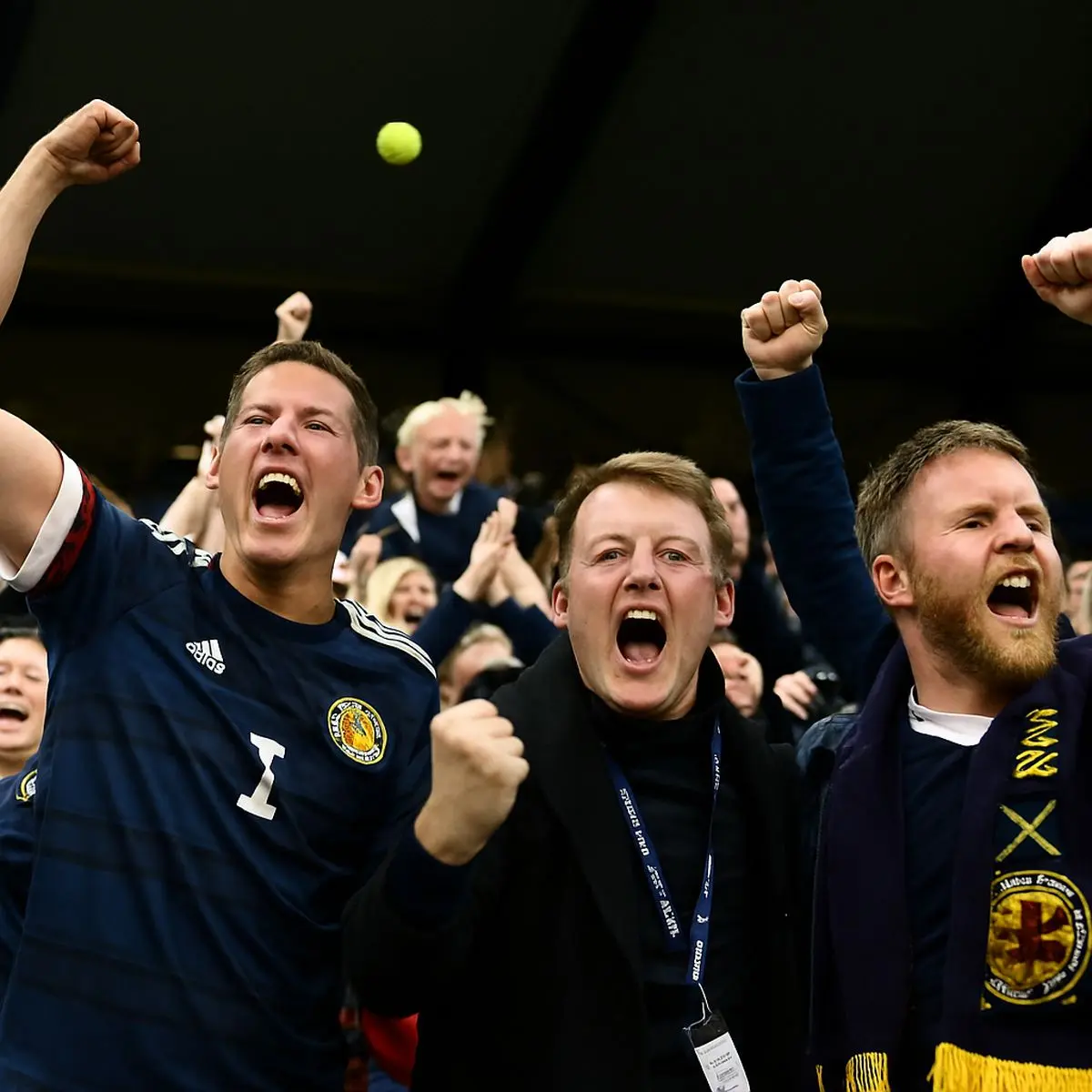 یوفا ویدیو‌های خوشحالی هوادران اسکاتلند را حذف کرد