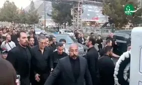 خروج پردردسر علی دایی از مراسم بزرگداشت اکبر عبدی