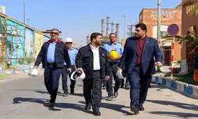 بازدید مدیرعامل پتروشیمی امیرکبیر از بخش‌های مختلف مجتمع و بررسی آخرین وضعیت تولید