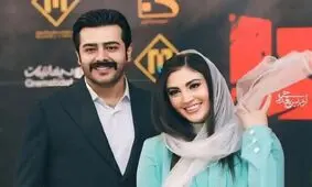استایل شیک مریم مومن و سهیل قاصدی در اکران یک فیلم سینمایی/ ویدئو
