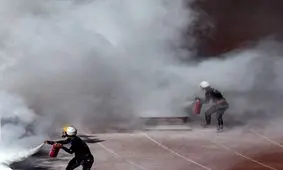 آتش سوزی در پالایشگاه آبادان مهار شد