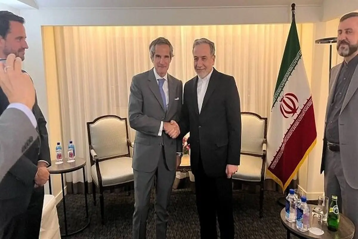 دیدار گروسی با عراقچی در تهران/ ویدئو