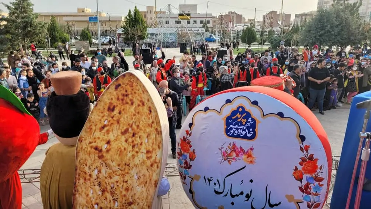استقبال بی نظیر شهروندان از کارناوال نوروزی شهرداری پرند