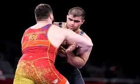 محسن‌نژاد کشتی برده را ناباورانه ضربه فنی شد/ پیروزی میرزازاده مقابل کشتی‌گیر ایرانیِ تیم جمهوری آذربایجان/ ویدئو