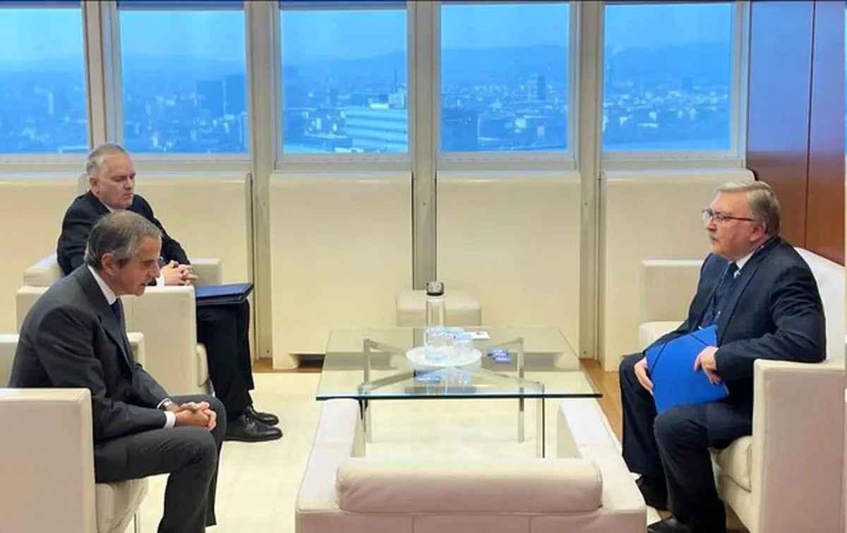 دیدار نماینده روسیه در آژانس با گروسی درباره ایران و اوکراین

