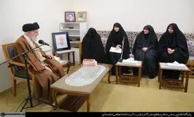 دیدار خانواده سردار شهید حاج قاسم سلیمانی با رهبر انقلاب

