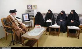 دیدار خانواده سردار شهید حاج قاسم سلیمانی با رهبر انقلاب

