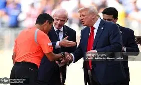 واکنش خبرگزاری فارس به دیدار ترامپ و فغانی در جشن قهرمانی/ ویدئوی دست دادن داور ایرانی و رئیس جمهور آمریکا پس از فینال جام جهانی باشگاه‌ها 