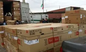انواع لوازم خانگی قاچاق در مهاباد کشف شد