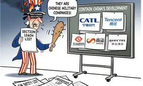 «فهرست سیاه» پنتاگون علیه شرکت‌های چینی؛ پوچ و مضحک به تمام معنا

