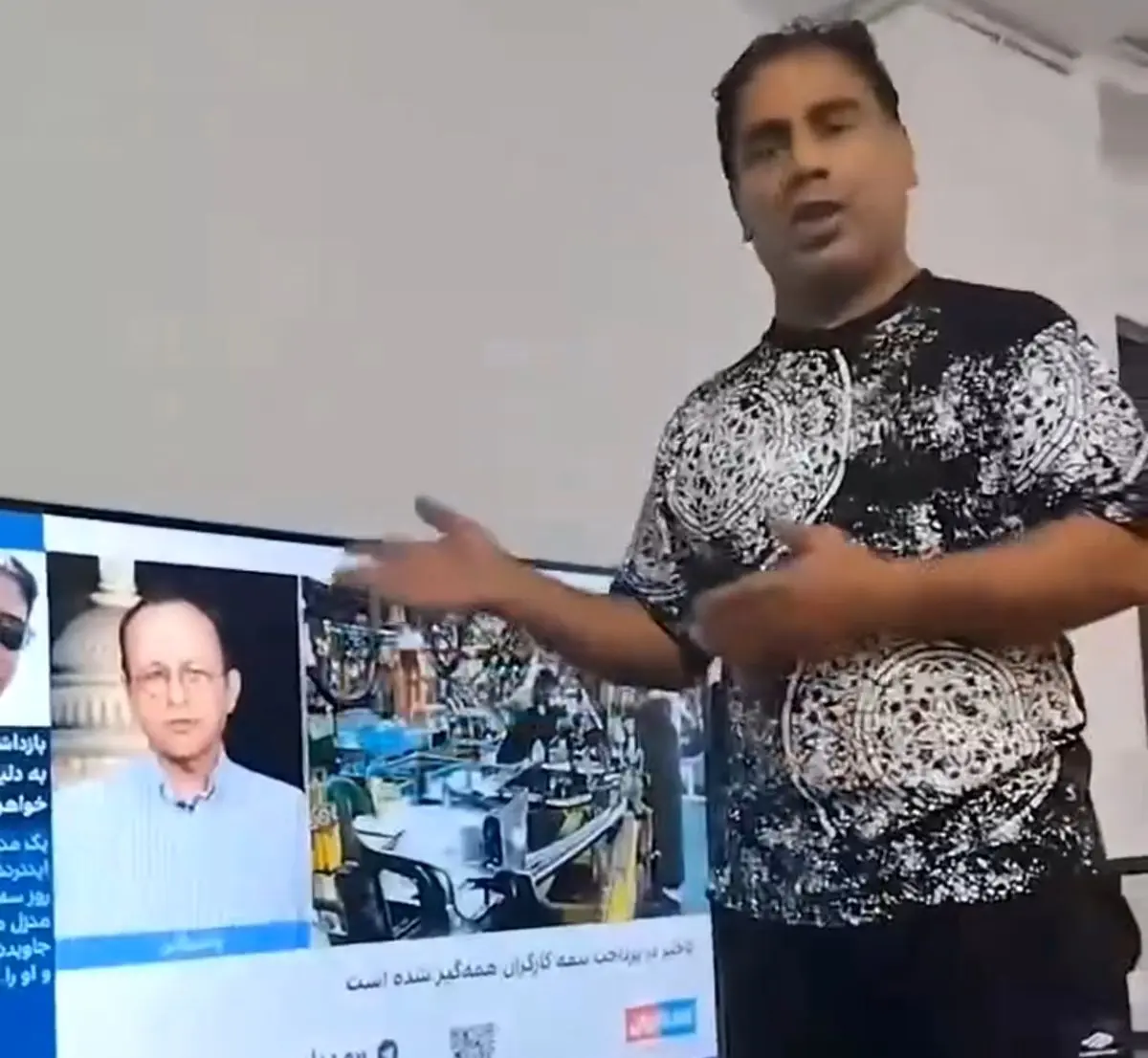 اعتراض عباس خورشیدوند به خبر بازداشتش