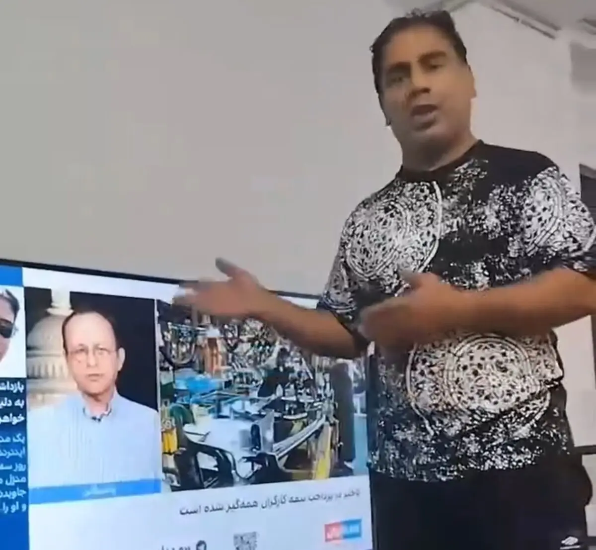 اعتراض عباس خورشیدوند به خبر بازداشتش
