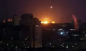 حمله گسترده روسیه به کی‌یف با موشک و پهپاد