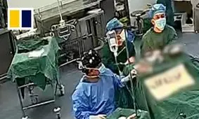 وقوع زلزله ۷.۱ ریشتری هنگام عمل جراحی مغز یک بیمار/ ویدئو