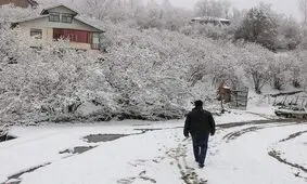 باران و برف در نیمه غربی کشور