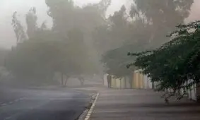 وزش باد شدید و گرد و خاک در بخش‌های جنوبی تهران/ بارش پراکنده و خطر ریزش بهمن در ارتفاعات