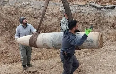  تصاویری از بمبی که در تهران عمل نکرد