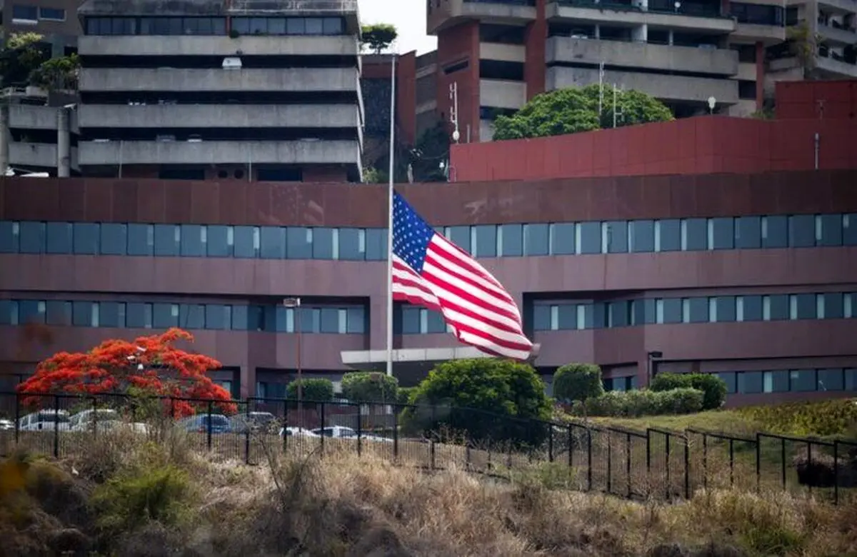 بازگشایی سفارت آمریکا در ونزوئلا پس از ۷ سال/ ویدئو