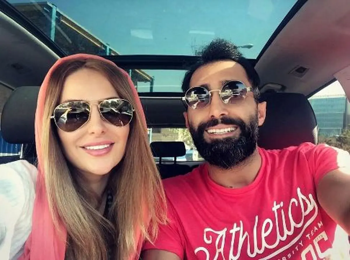 سفر در زمان؛ «سمانه پاکدل و هادی کاظمی» در مراسم عروسی شان؛ سال 97 