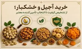 خرید آجیل و خشکبار؛ از تشخیص کیفیت تا انتخاب تأمین‌کننده معتبر