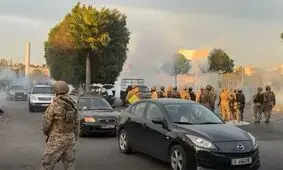 درگیری بین ارتش لبنان و هواداران و نیروهای حزب الله/ ویدئو