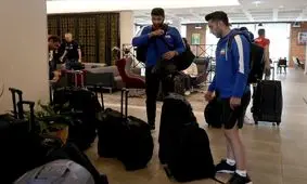 میزبانی سرد از تیم ملی والیبال در بولونیا

