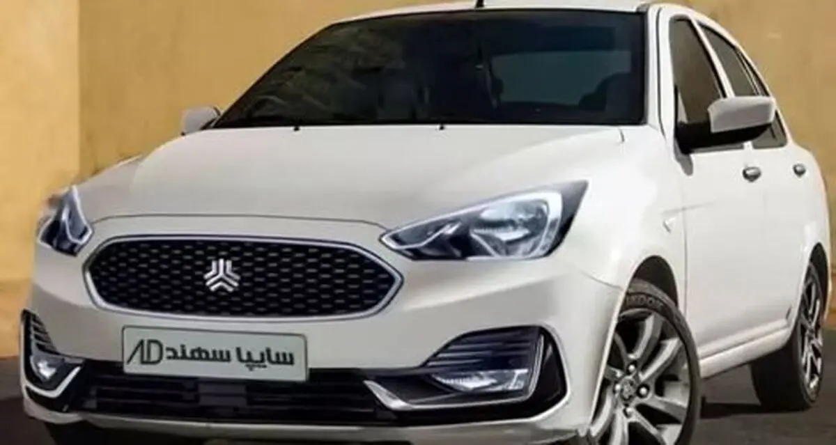 ماشین جدید سایپا؛ یک فیس لیفت نسبتا جذاب/ تصاویر