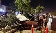صحبت‌های راننده جنسیسی که دیشب با تجمع‌کنندگان مشهد تصادف کرد/ ویدئو