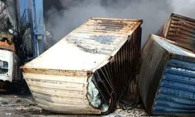 آواربرداری بندر شهید رجایی دست‌کم ۲۰ روز زمان خواهد برد/ ویدئو

