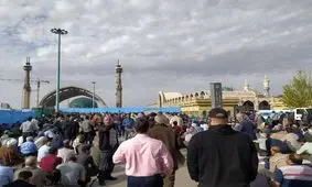 گزارشی از مراسم نماز عید سعید فطر در مصلای تهران

