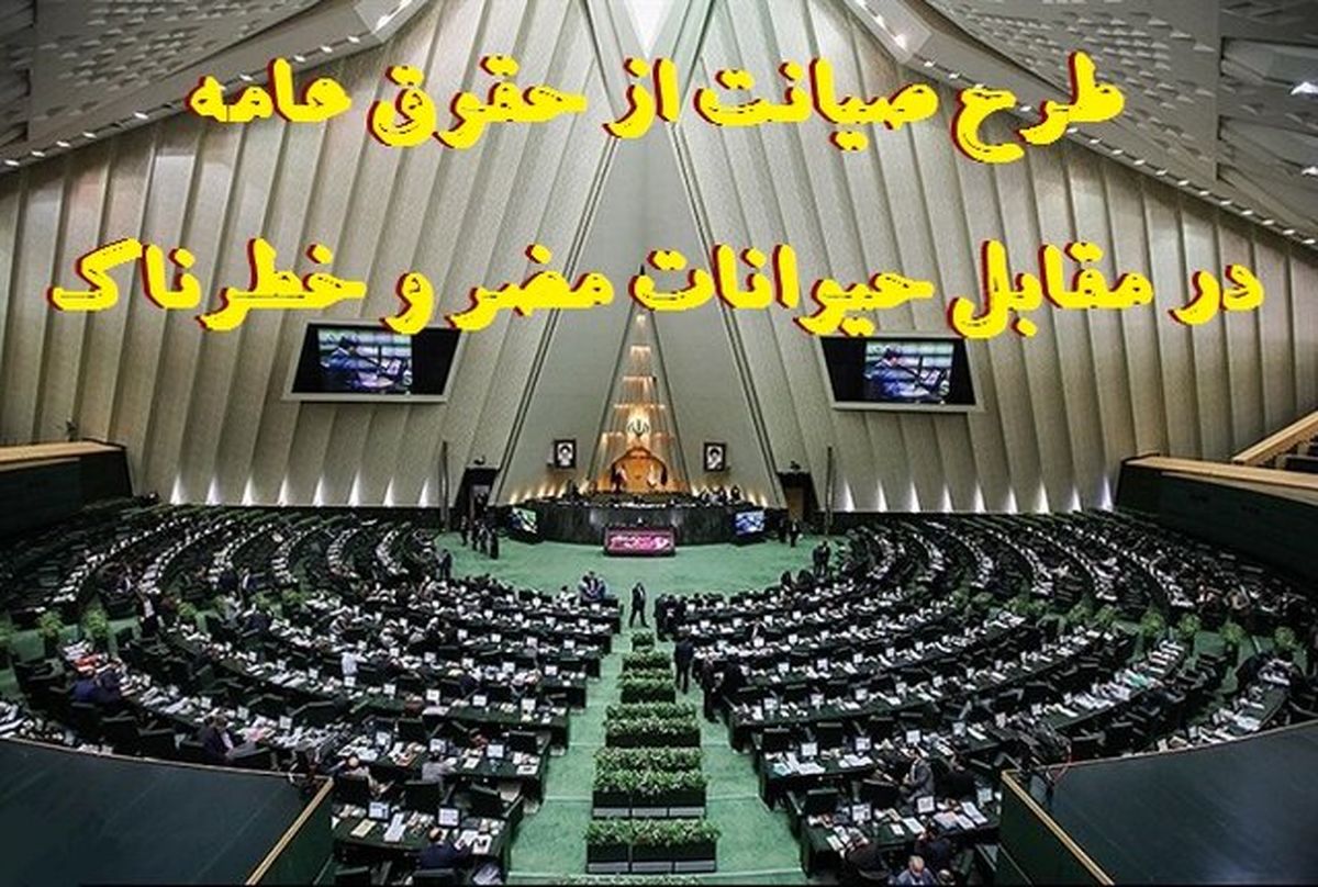 طرح حیوانات مضر و خطرناک در تنور مجلس/ یک طرح «صیانت» دیگر، اینبار از حقوق عامه