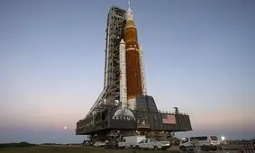 بدشانس‌ترین قورباغه جهان که همراه موشک پرتاب شد/ تصویر خاص ناسا