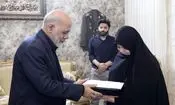 ابلاغ سلام رهبر انقلاب به خانواده سپهبد شهید موسوی/ تصاویر

