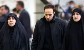 سفر در زمان؛ حضور همزمان 5 فرزند سردار سلیمانی در یک مراسم؛ سال 1402/ عکس