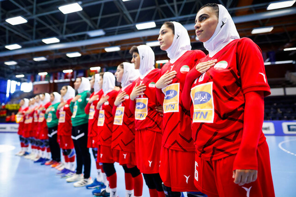 شکست دختران هندبال ایران مقابل اسلواکی در پریزیدنت کاپ قهرمانی جهان

