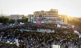 امروز در میدان امام حسین(ع) شهر اصفهان چه خبر بود؟/ ویدئو