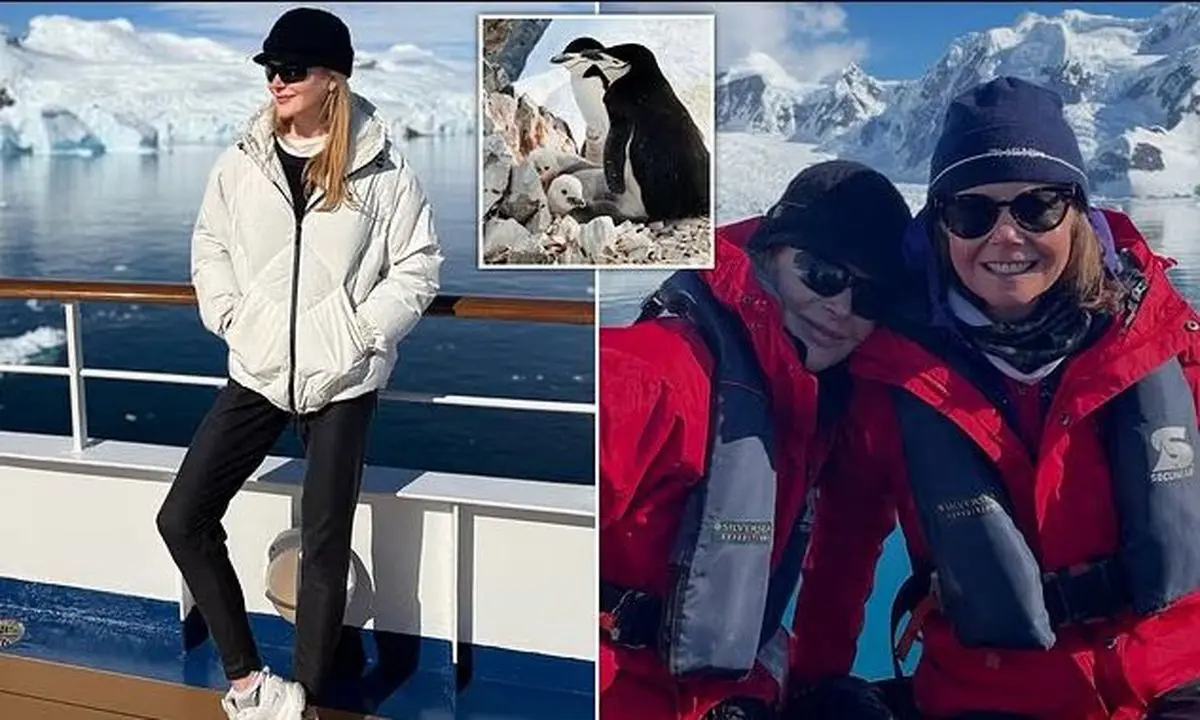 طلاق نهایی شد، نیکول کیدمن به قطب جنوب رفت!