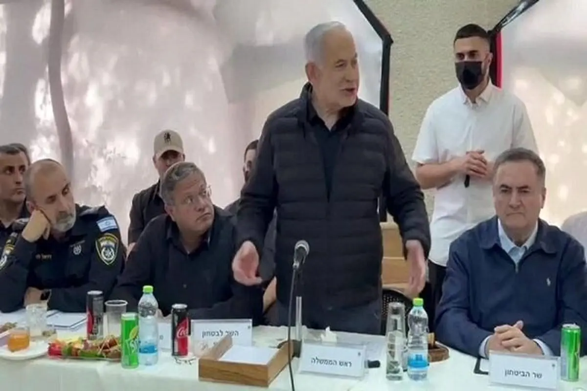 دستور نتانیاهو برای آغاز عملیات گسترده امنیتی در منطقه اشغالی «النقب»
