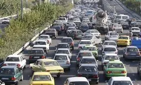 افزایش ۲۰ درصدی ترافیک امروز تهران نسبت به اول مهر