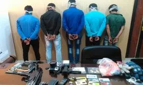 کیفرخواست باند مخوف ۳۸ نفره سرقت‌ مسلحانه صادر شد