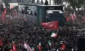  نماز بر پیکر آقای شهید ایران به امامت فرزند ارشد ایشان/ محل تدفین پیکر رهبر شهید انقلاب در رواق دارالذکر حرم امام رضا/ پیکر رهبر انقلاب به خاک سپرده شد