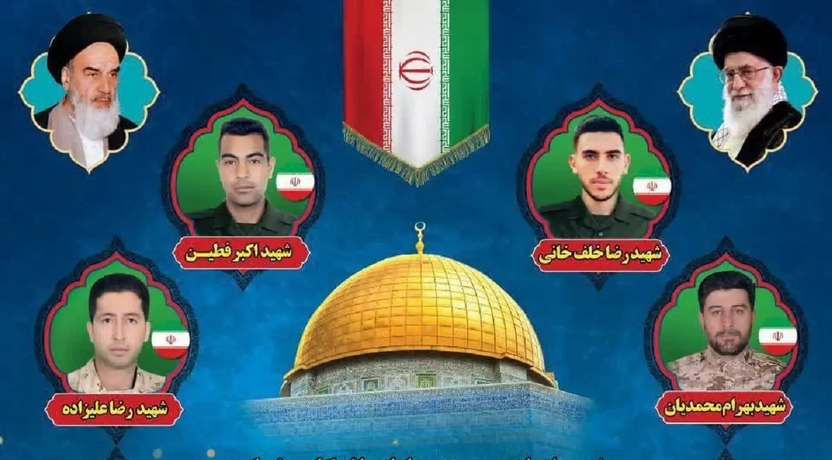 تصاویر و اسامی شهدای پدافند هوایی لشکر ۳ حمزه(ع) ارومیه