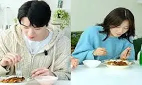 واکنش بامزه زوج کره‌ای بعد از خوردن لوبیاپلو/ ویدئو 