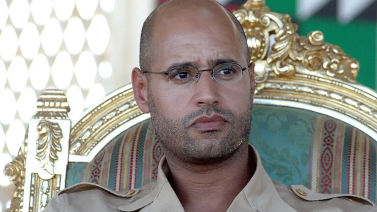 عکس جنجالی پسر قذافی

