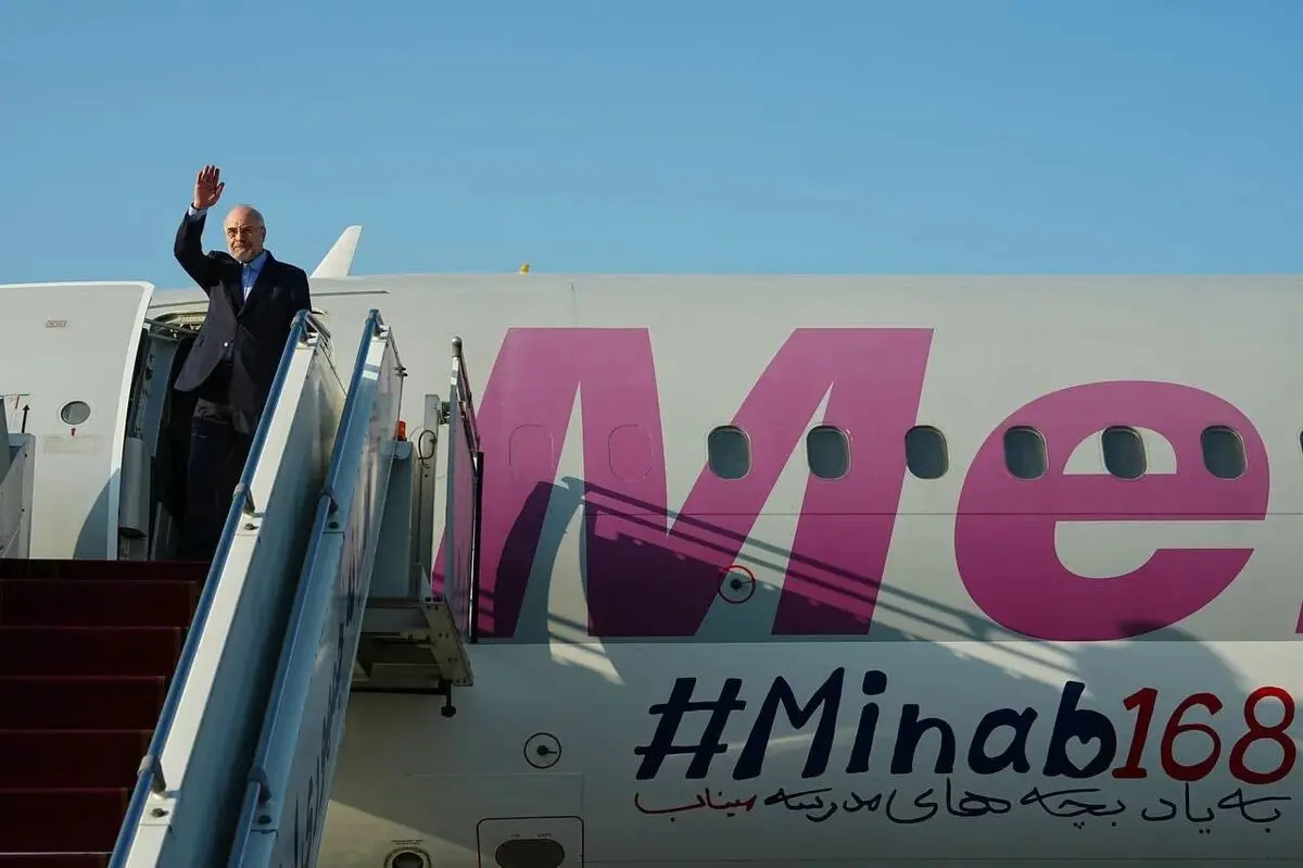 قالیباف تهران را به مقصد بغداد ترک کرد
