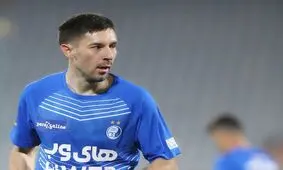 استوری مشکوک میلیچ با زمینه آبی!