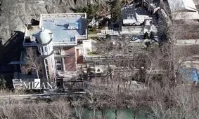  اَبَر ویلای شخص ذی‌نفوذ در حاشیه‌ رود کرج تخریب شد/ ویدئو