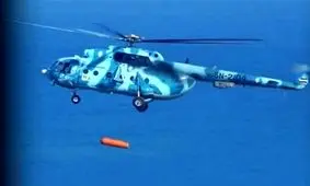 بالگردهای هوادریای سپاه به مین‌های دریایی مجهز شدند
