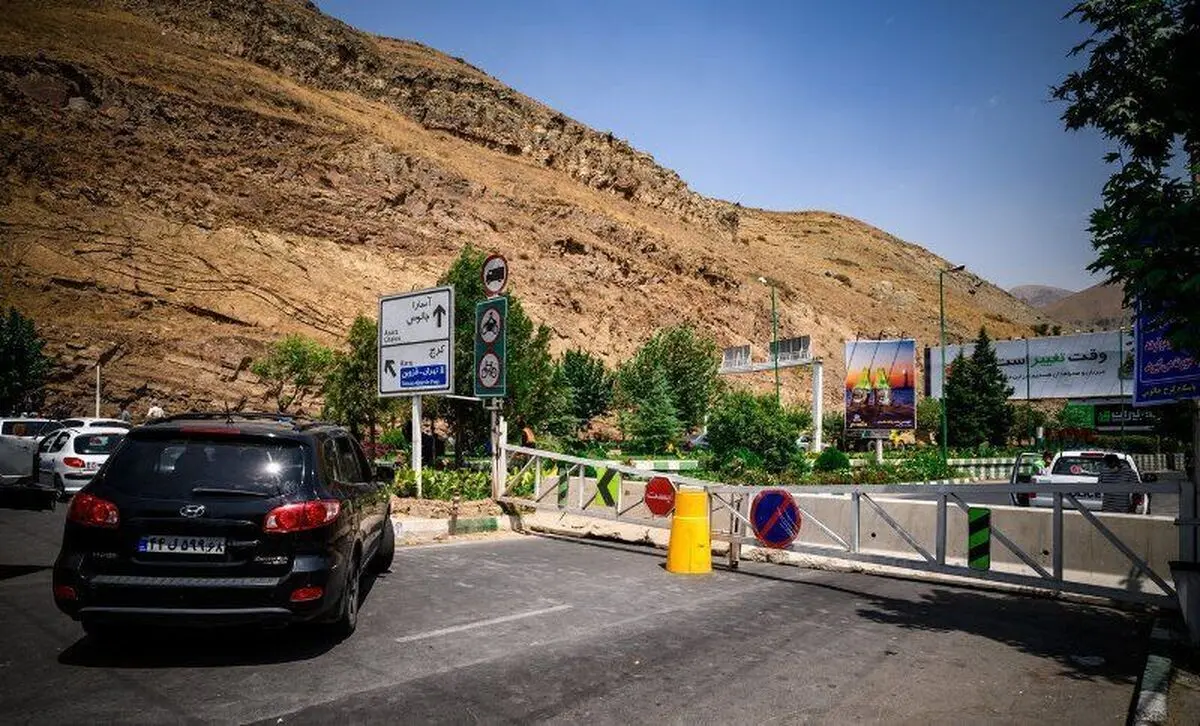 جاده چالوس و آزادراه تهران– شمال یک طرفه شد